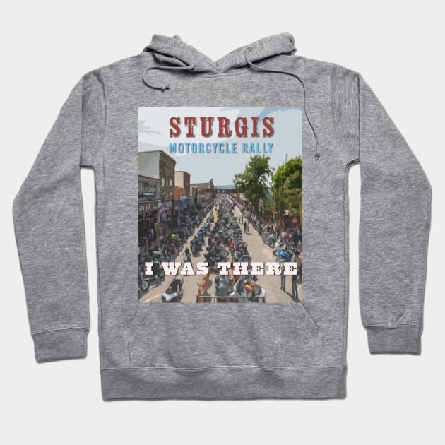 Sturgis Motorcycle Rally Hoodie by Nicomaja